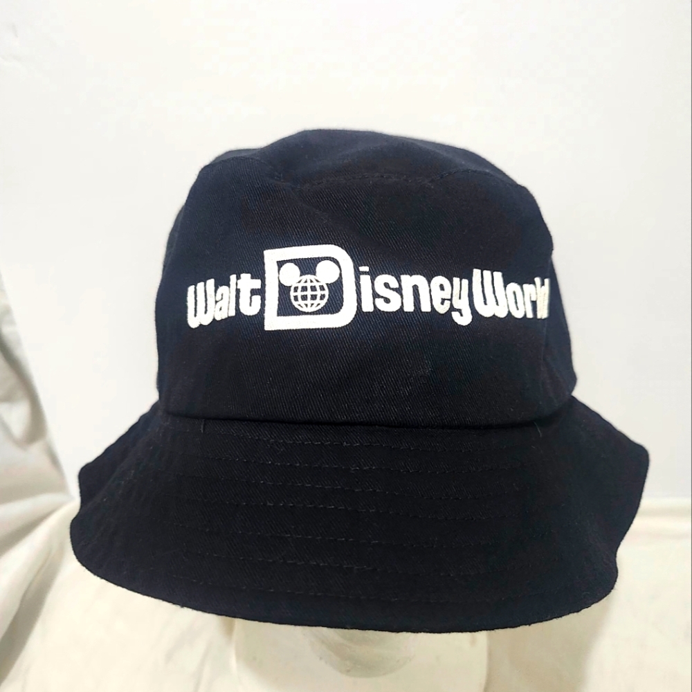 Walt Disney World Black Bucket Hat/ Unisex / Adult / One Size Fits Most